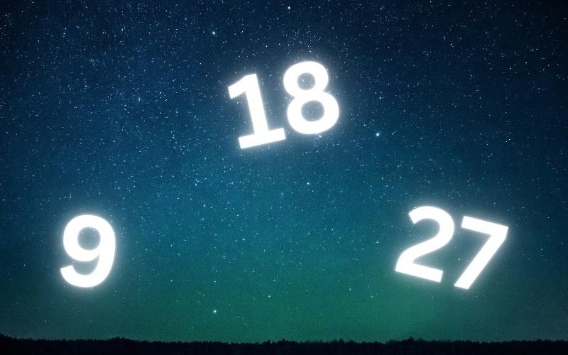 If you were born on the 9th, 18th or 27th