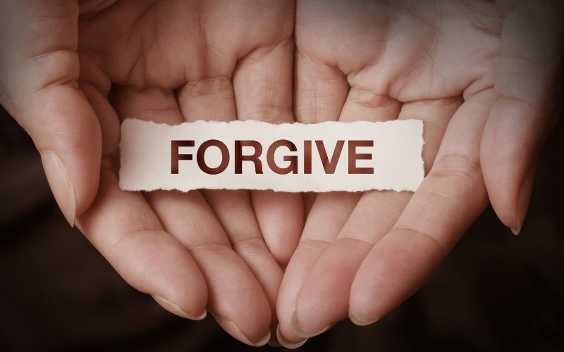 You need to forgive yourself