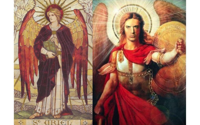 Archangel Uriel and Cassiel