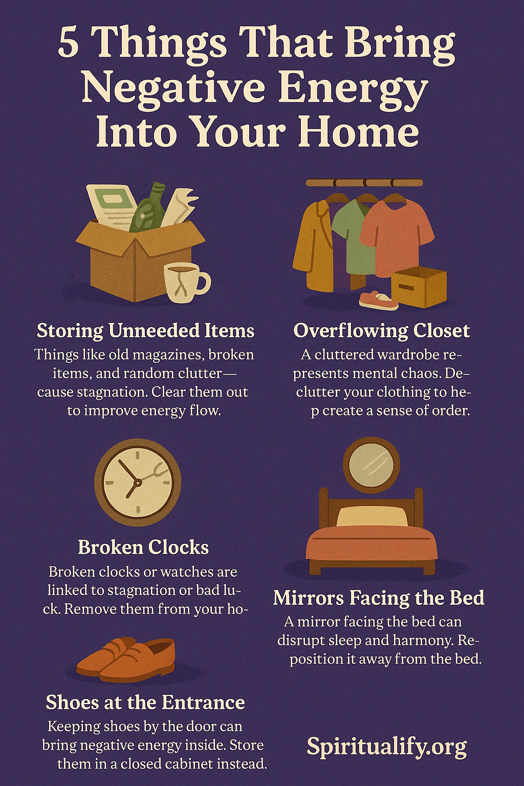 7 Things that Bring Negative Energy Into Your Home Avoid Them! INFOG