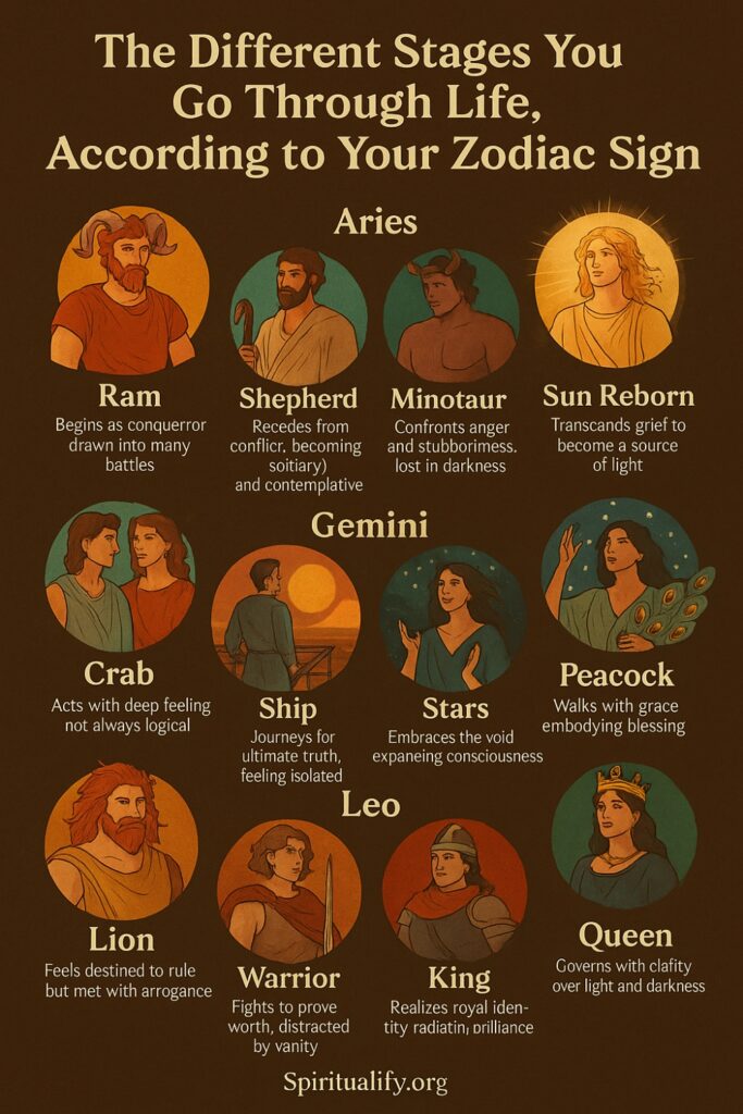 The Different Stages You Go Through Life, According to Your Zodiac Sign