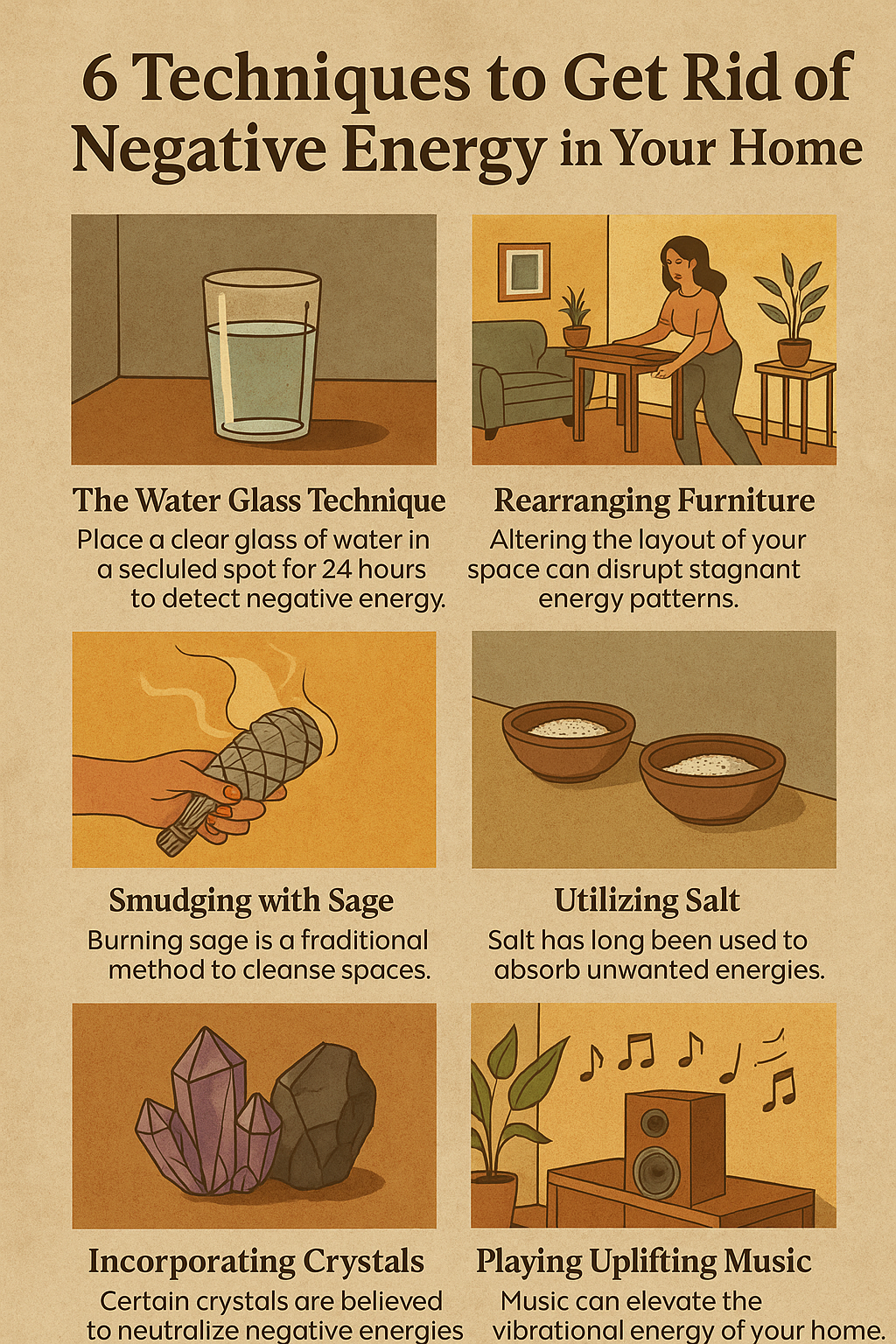 6 Techniques to Get Rid of Negative Energy in Your Home INFOG