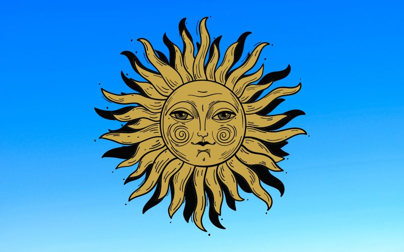 What Is The Sun With The Face Called