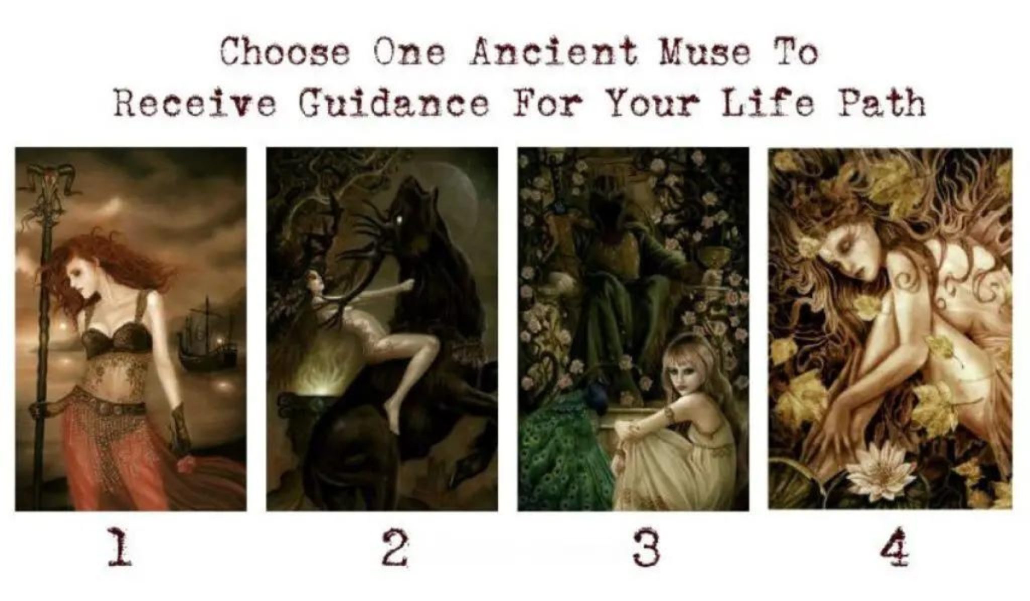 Choose One Ancient Muse To Receive Guidance For Your Life Path ...