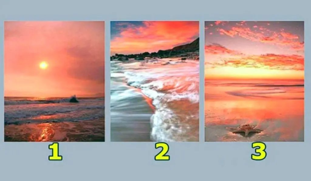 Choose a Sunset to Discover What Will be Important to You Over the Next 3 Days