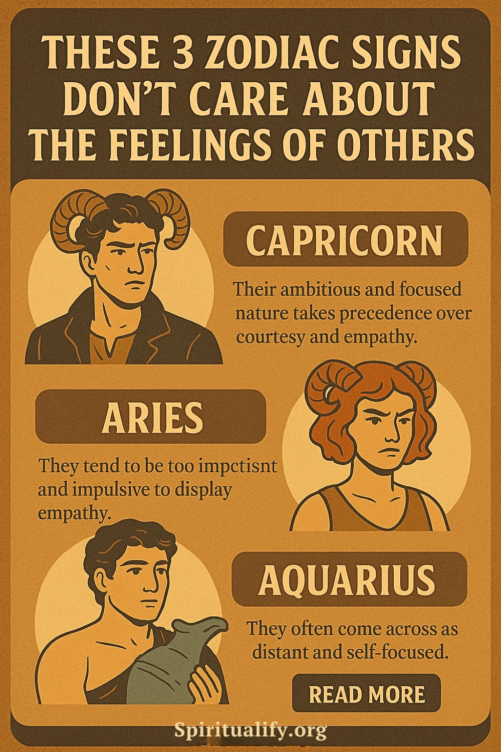 These 4 Zodiac Signs Don’t Care About The Feelings Of Others Infographic