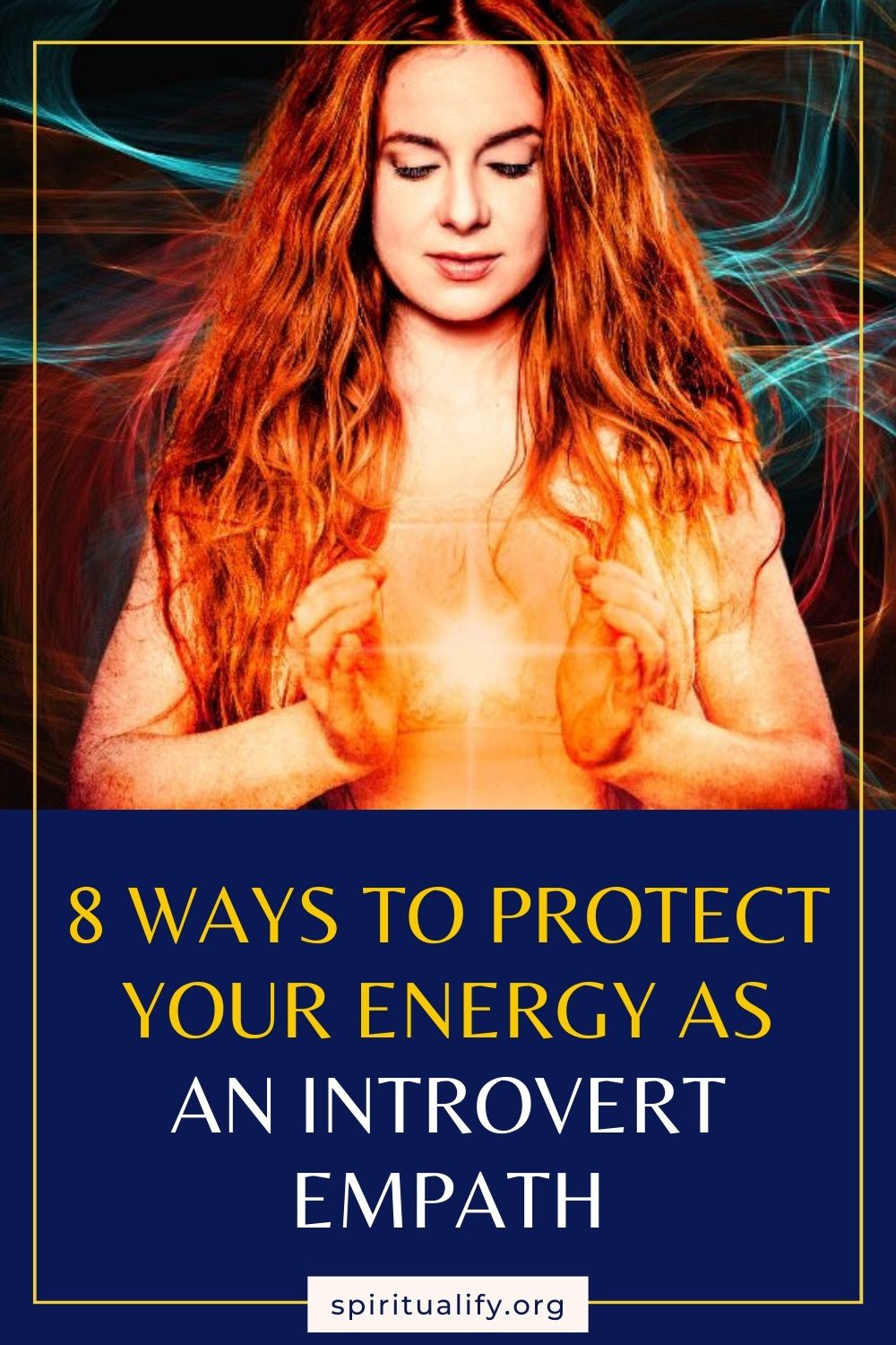 8 Ways to Protect Your Energy as an Introvert Empath Pin