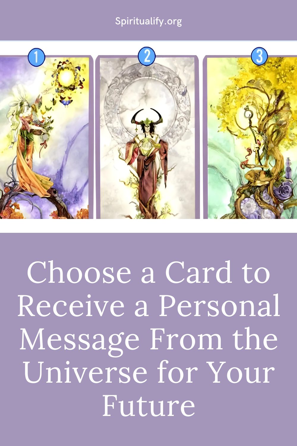 Choose a Card to Receive a Personal Message From the Universe for Your Future Pin