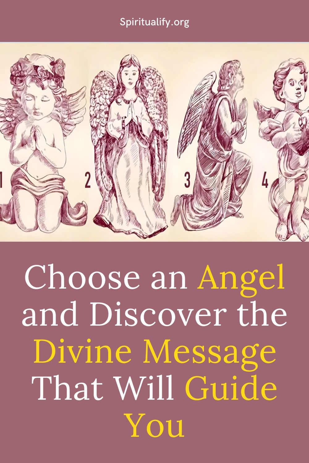 Choose an Angel and Discover the Divine Message That Will Guide You Pin