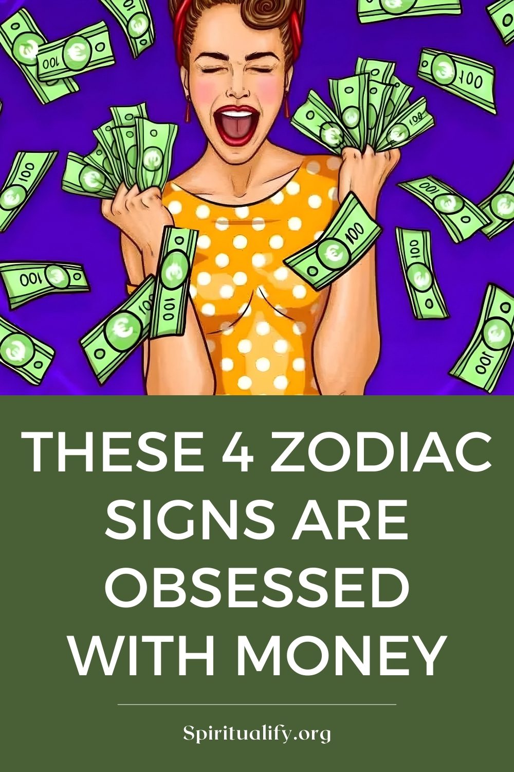 These 4 Zodiac Signs Are Obsessed With Money Pin