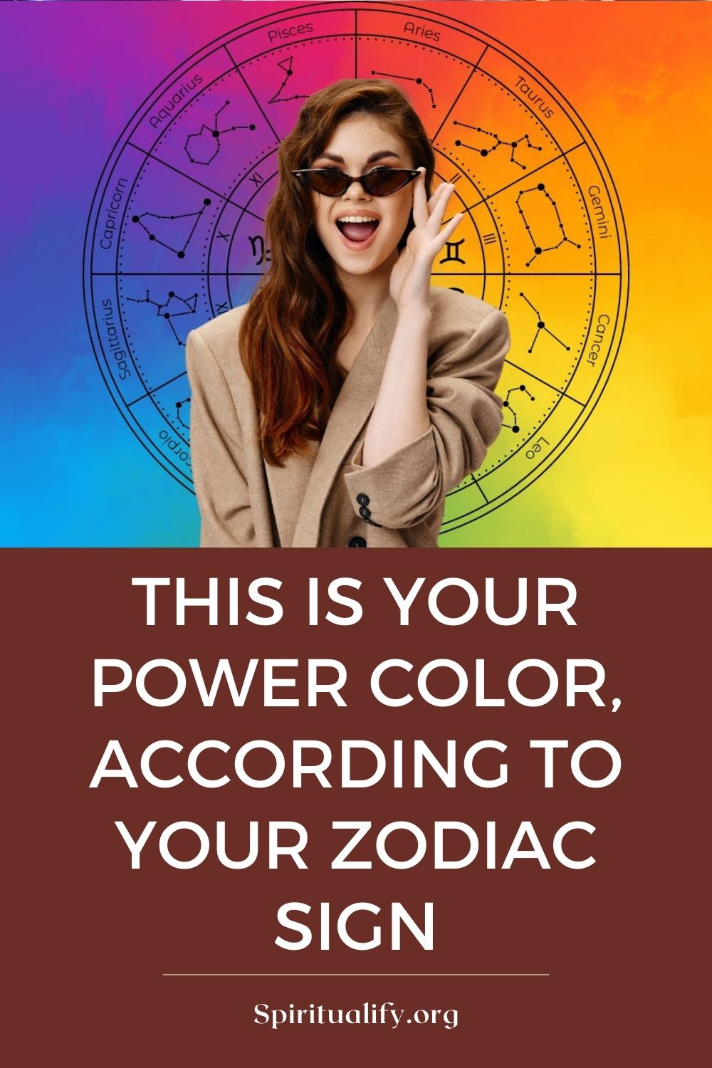 This Is Your Power Color, According to Your Zodiac Sign Pin