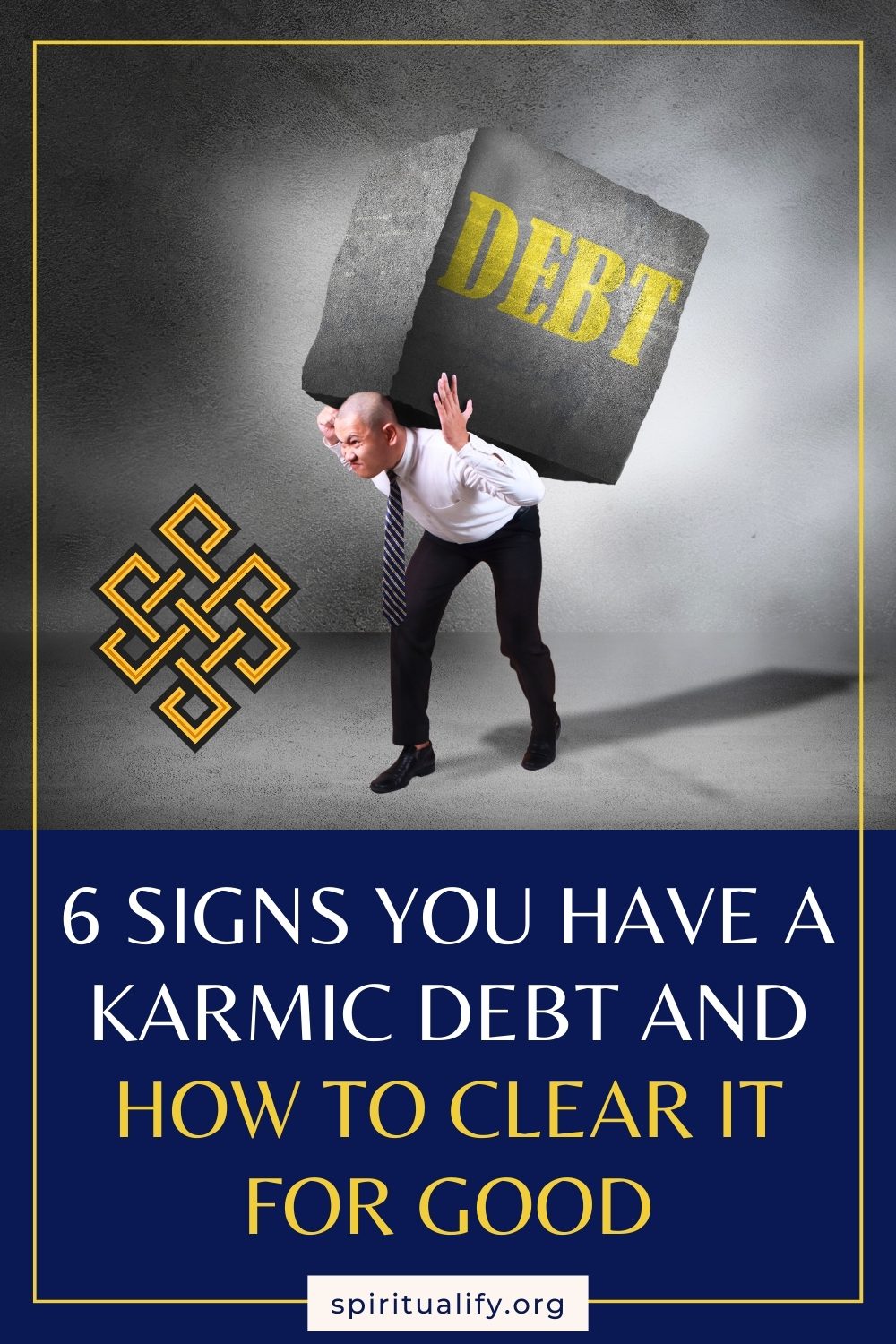 6 Signs You Have A Karmic Debt And How To Clear It For Good Pin