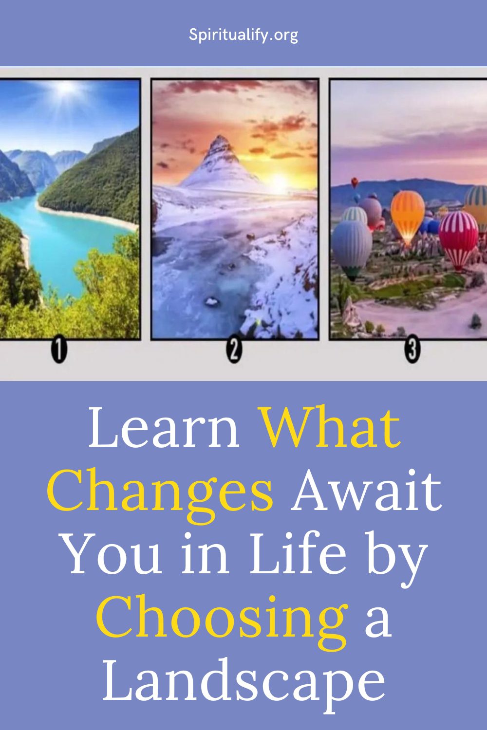 Learn What Changes Await You in Life by Choosing a Landscape Pin