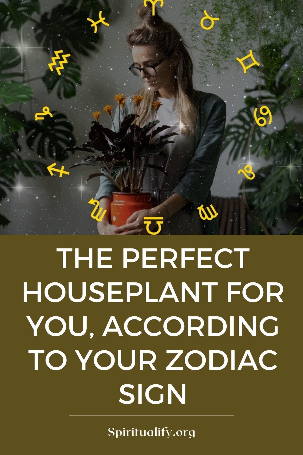 The Perfect Houseplant for You, According to Your Zodiac Sign Pin