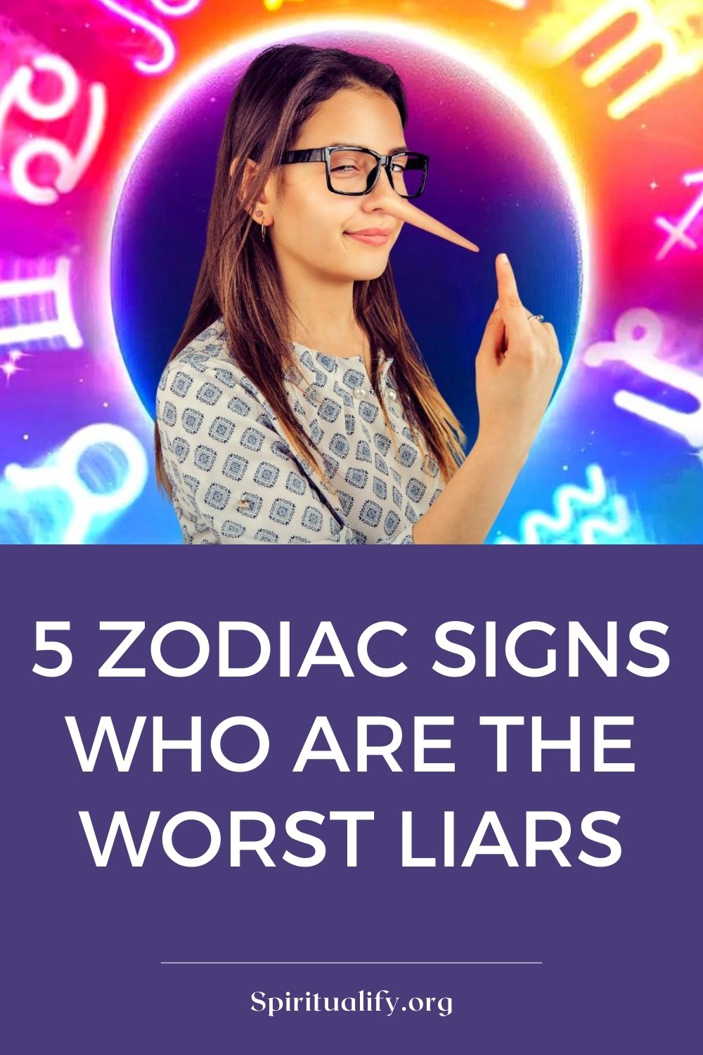 5 Zodiac Signs Who Are The Worst Liars Pin