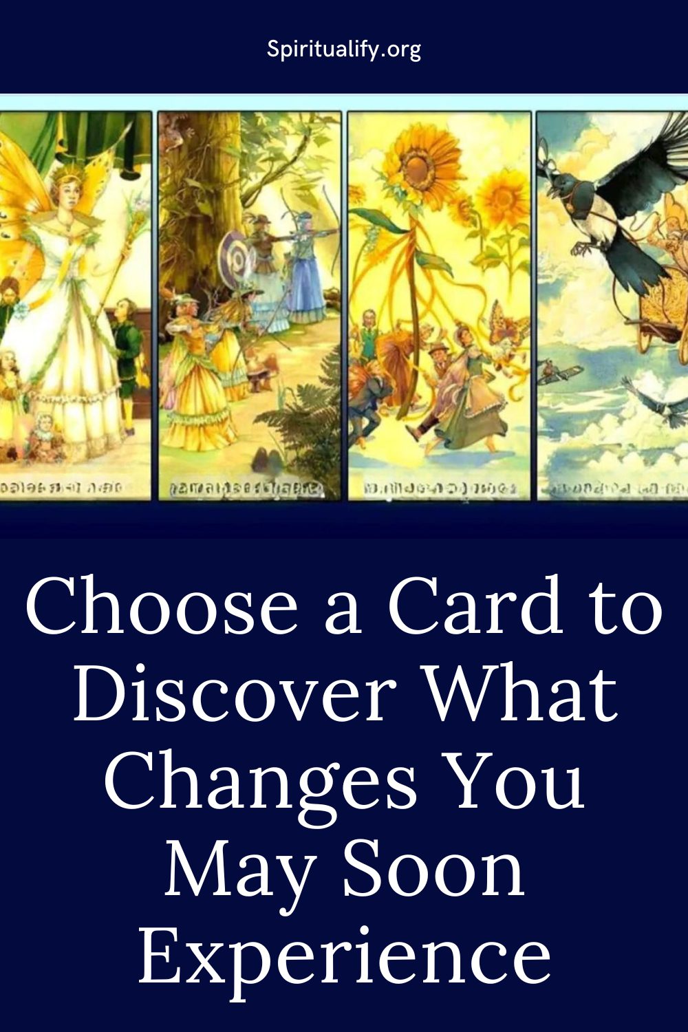 Choose a Card to Discover What Changes You May Soon Experience Pin