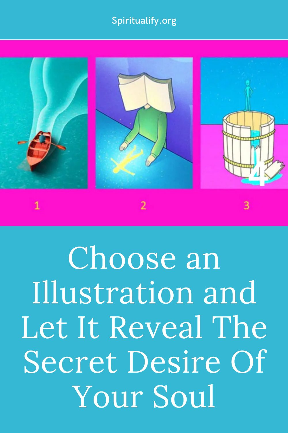 Choose an Illustration and Let It Reveal The Secret Desire Of Your Soul Pin