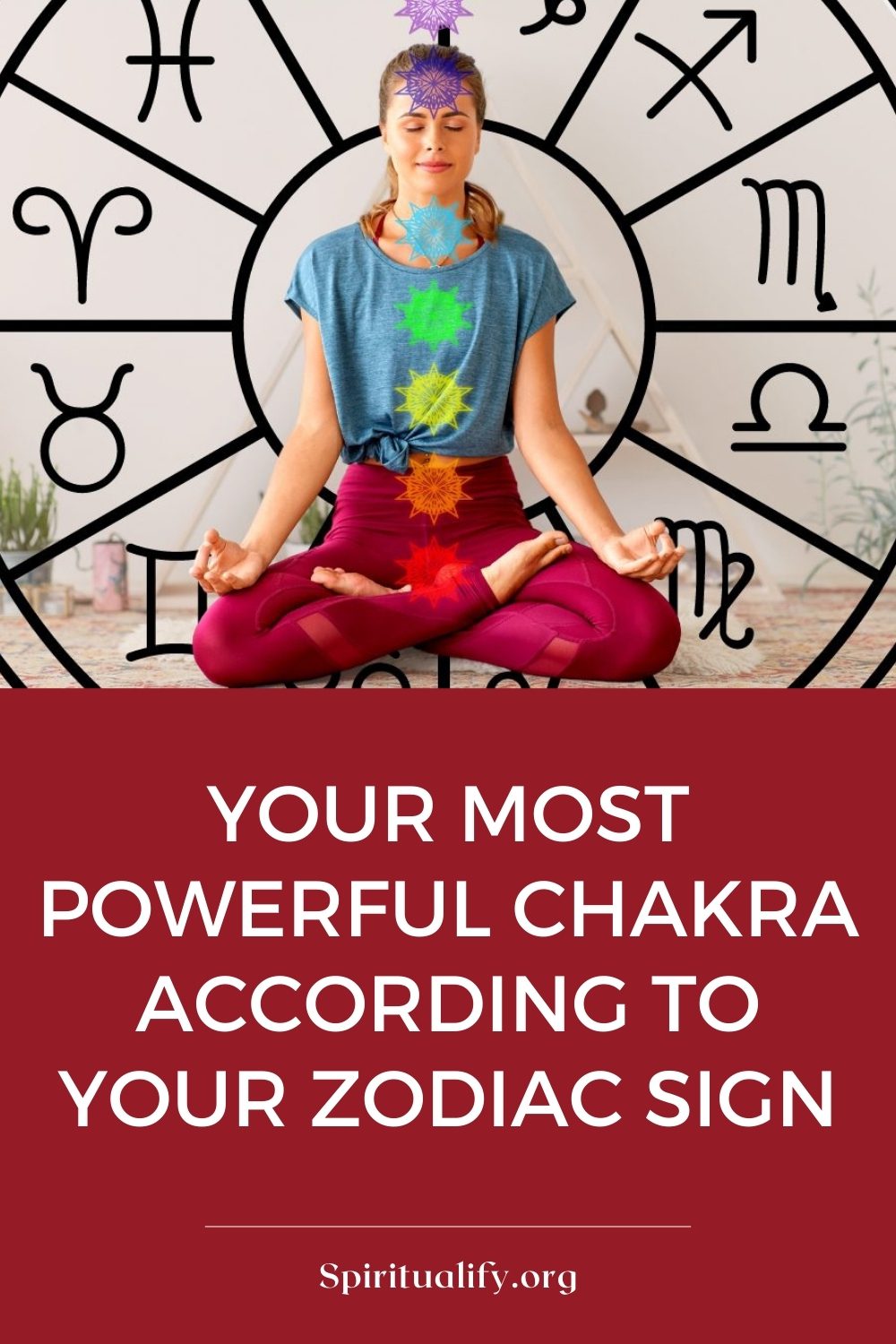 Your Most Powerful Chakra According To Your Zodiac Sign Pin