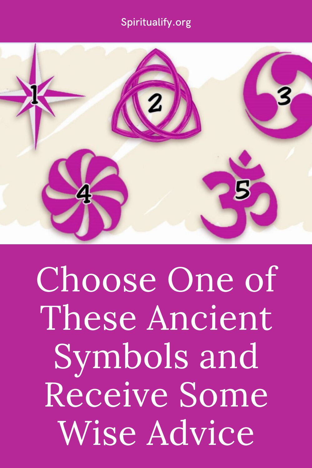 Choose One of These Ancient Symbols and Receive Some Wise Advice Pin