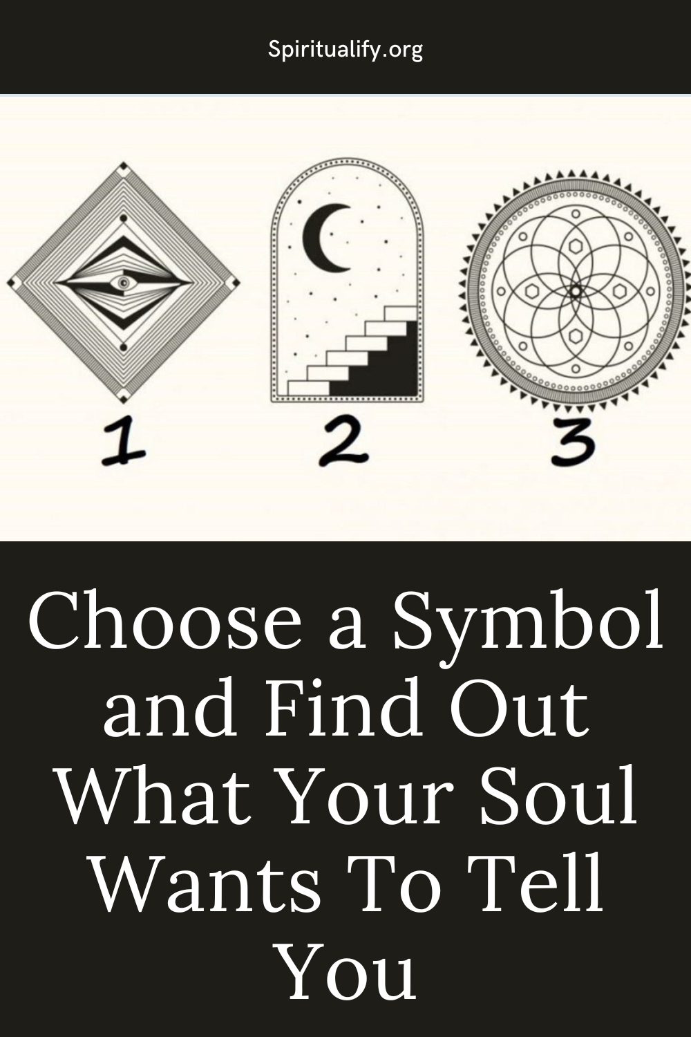 Choose a Symbol and Find Out What Your Soul Wants To Tell You Pin