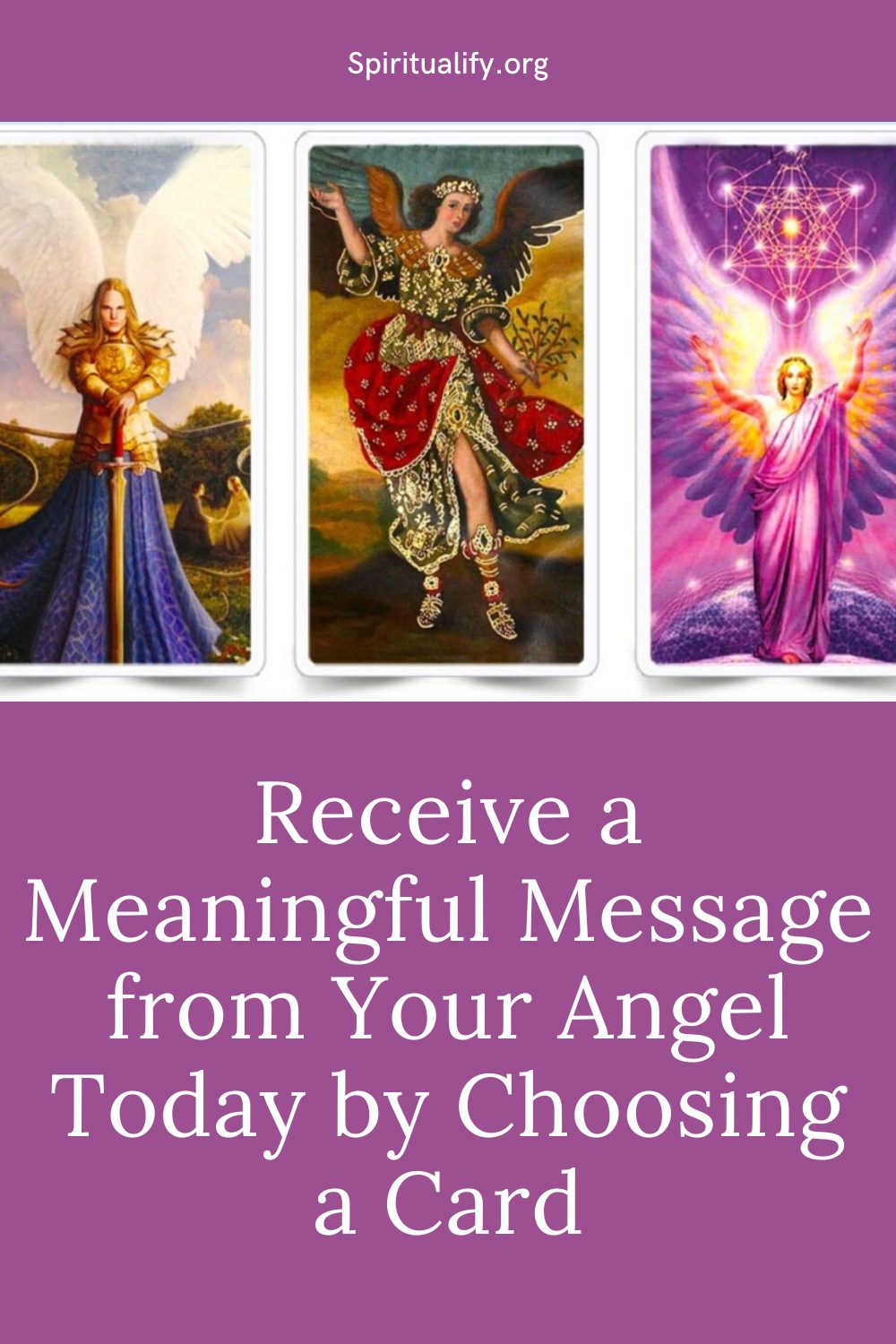 Receive a Meaningful Message from Your Angel Today by Choosing a Card Pin