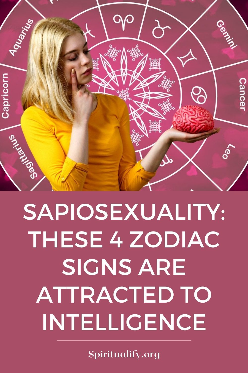 Sapiosexuality These 4 Zodiac Signs Are Attracted To Intelligence Pin