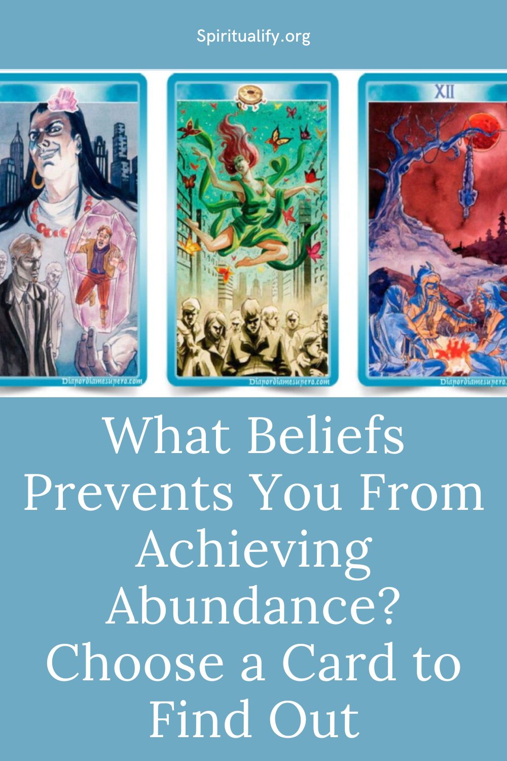 What Beliefs Prevents You From Achieving Abundance Choose a Card to Find Out Pin