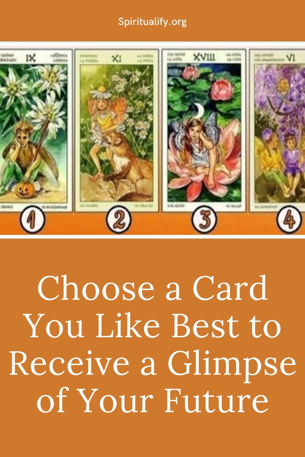 Choose a Card You Like Best to Receive a Glimpse of Your Future Pin