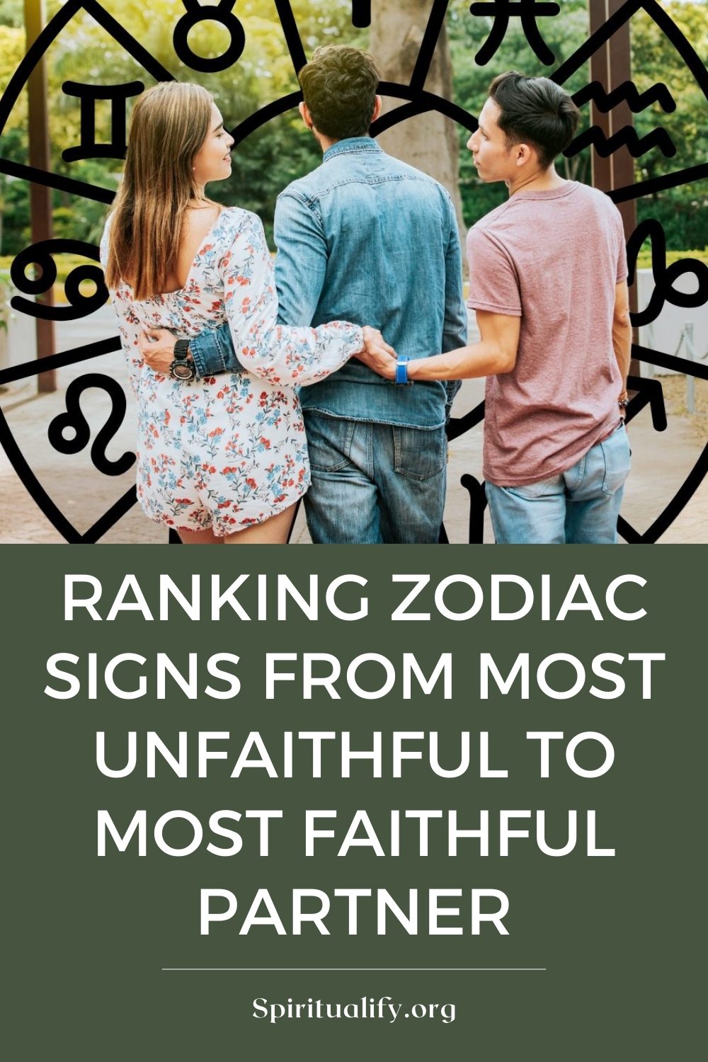 Ranking Zodiac Signs From Most Unfaithful To Most Faithful Partner Pin