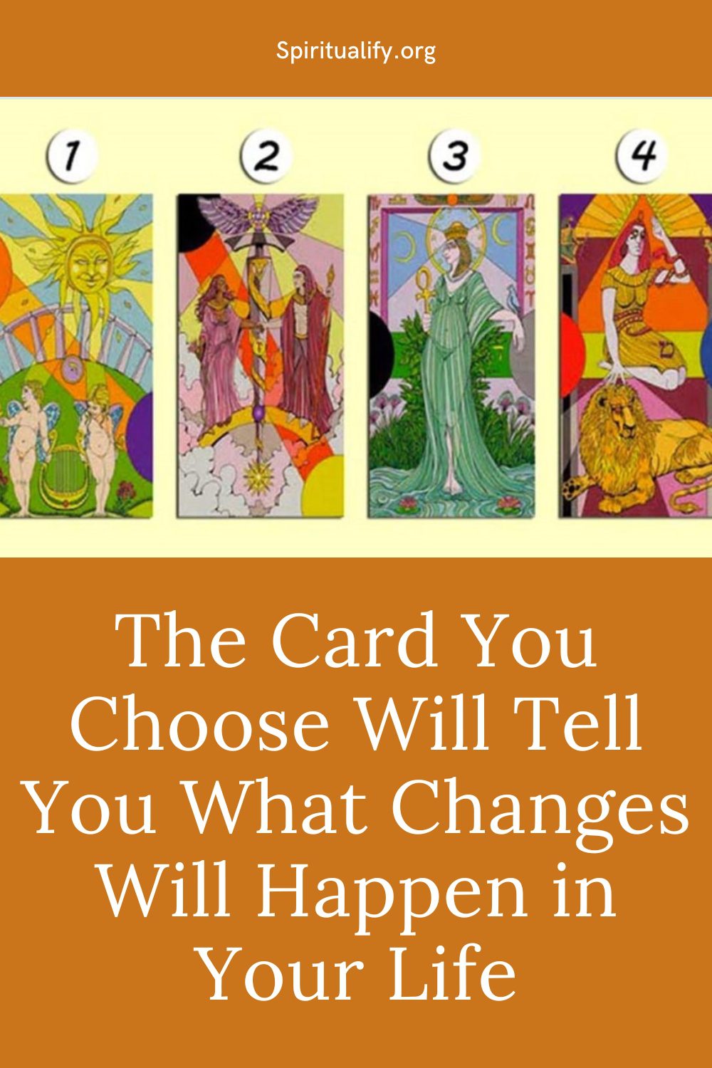 The Card You Choose Will Tell You What Changes Will Happen in Your Life Pin