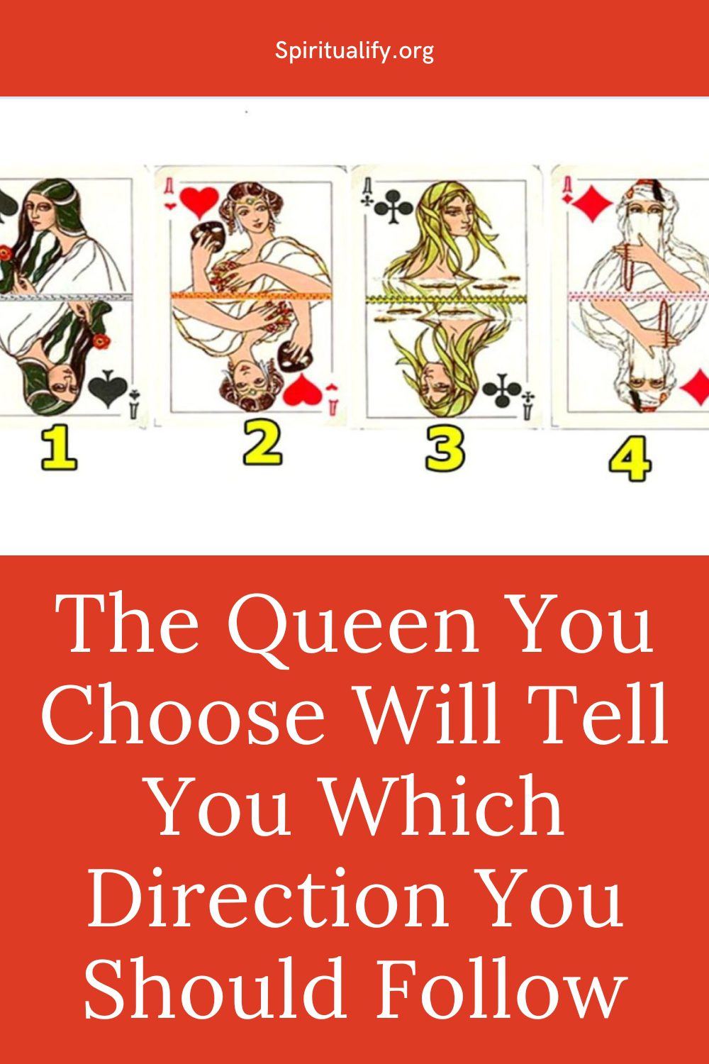 The Queen You Choose Will Tell You Which Direction You Should Follow Pin