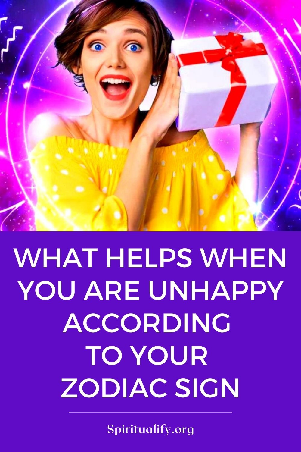 What Helps When You Are Unhappy According To Your Zodiac Sign Pin