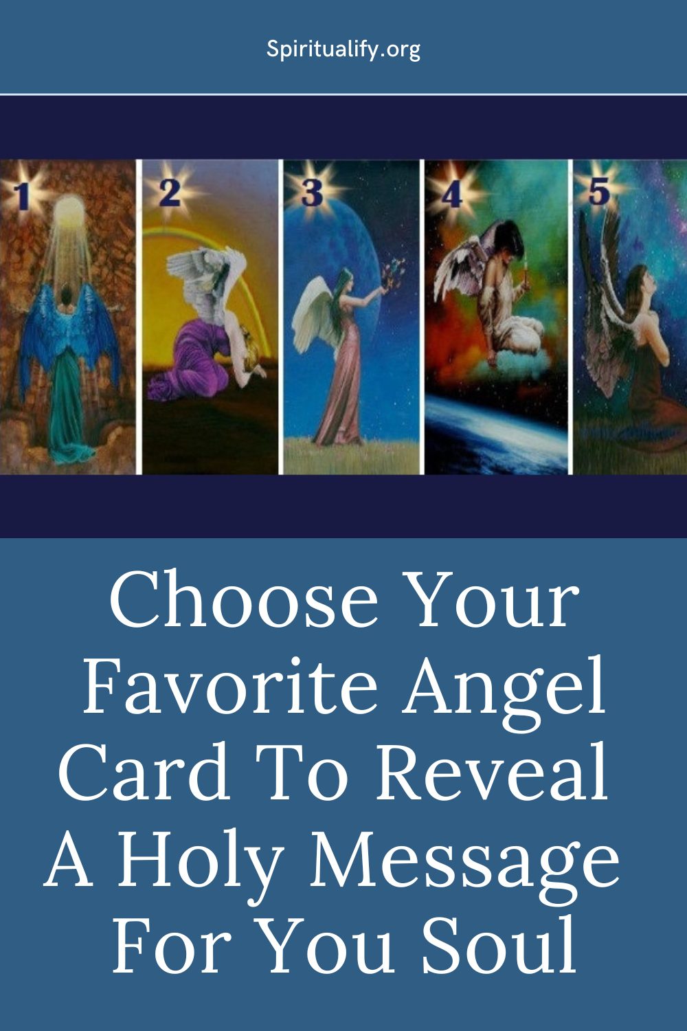 Choose Your Favorite Angel Card To Reveal A Holy Message For You Soul Pin