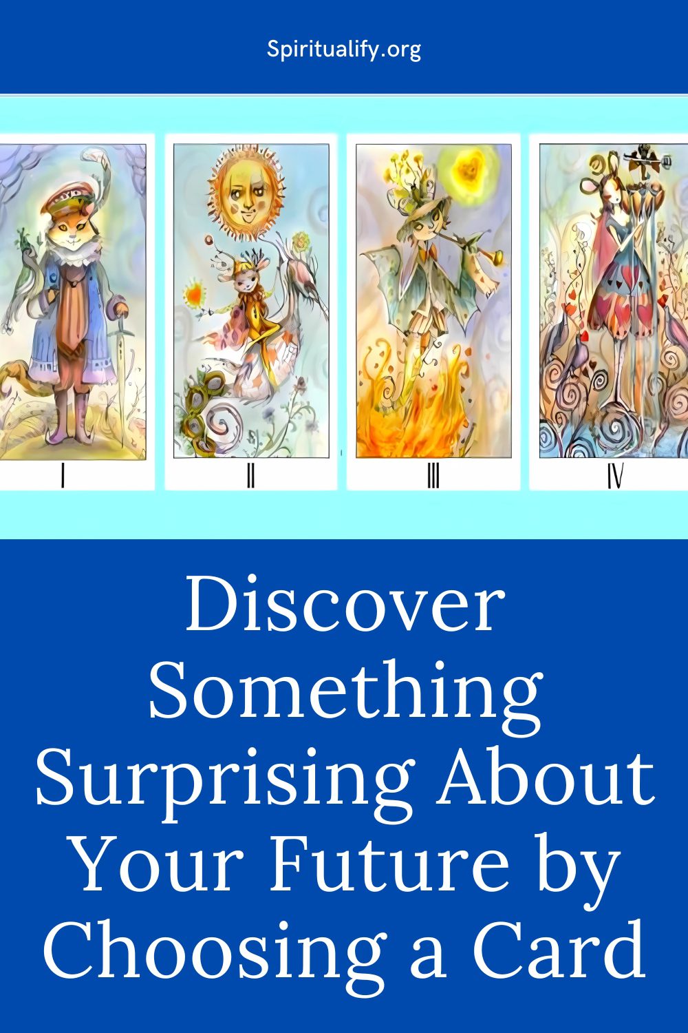 Discover Something Surprising About Your Future by Choosing a Card Pin