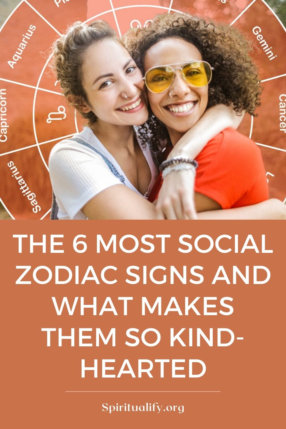 The 6 Most Social Zodiac Signs And What Makes Them So Kind-hearted Pin