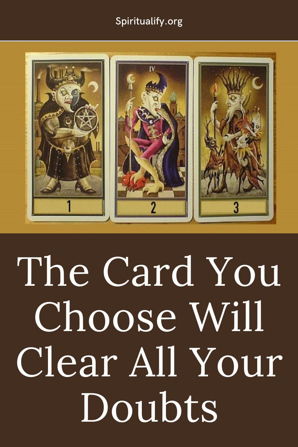 The Card You Choose Will Clear All Your Doubts Pin