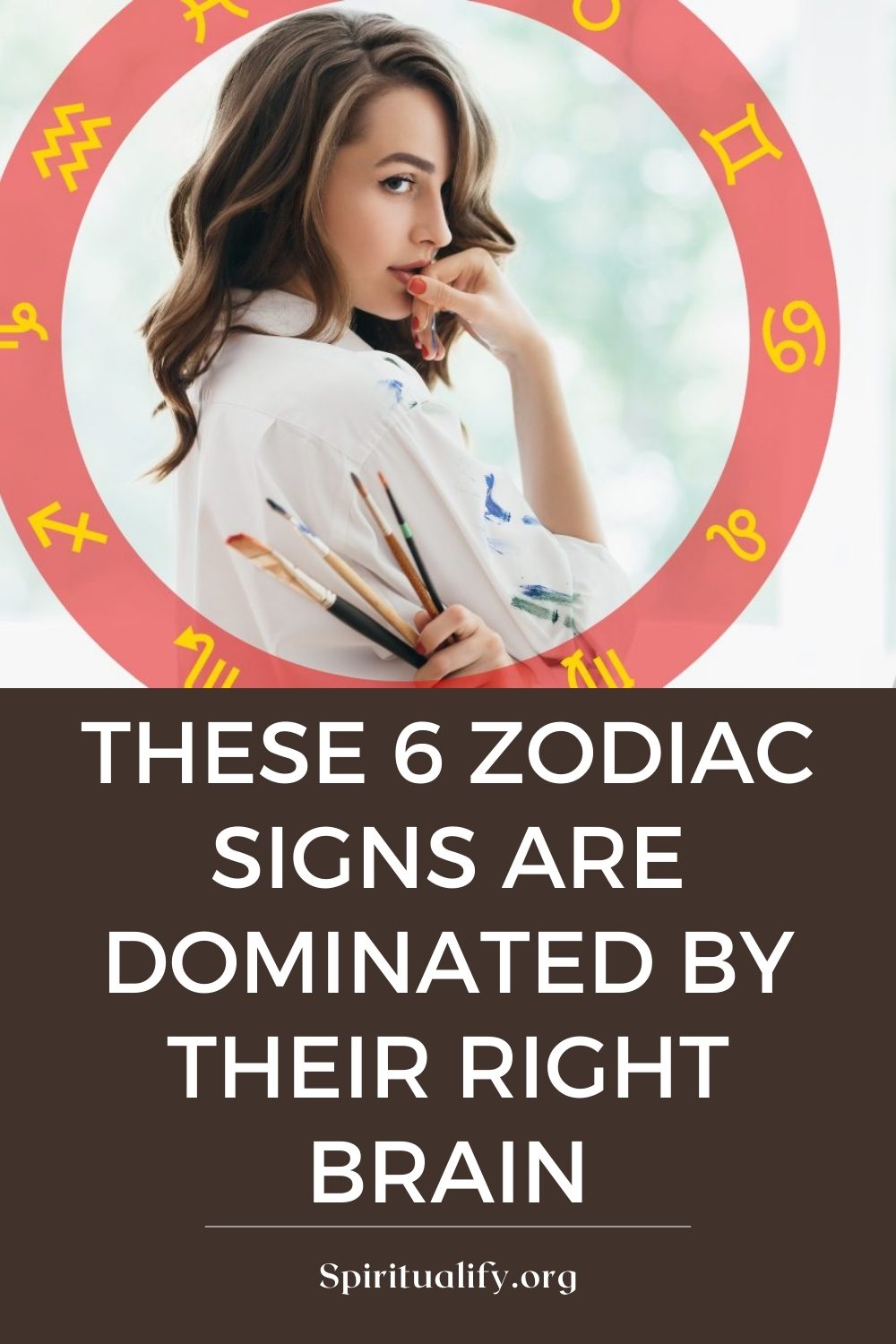 These 6 Zodiac Signs Are Dominated By Their Right Brain Pin