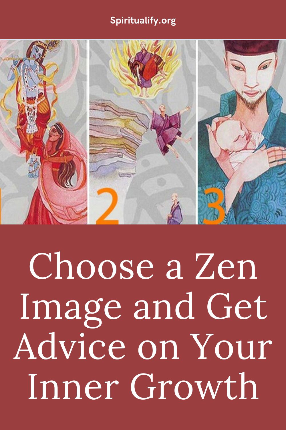 Choose a Zen Image and Get Advice on Your Inner Growth Pin