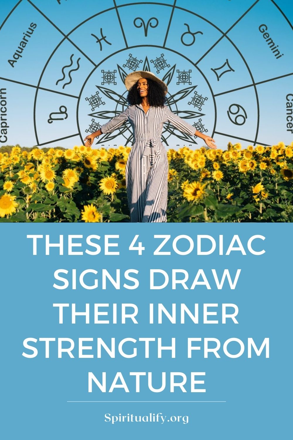 These 4 Zodiac Signs Draw Their Inner Strength From Nature Pin