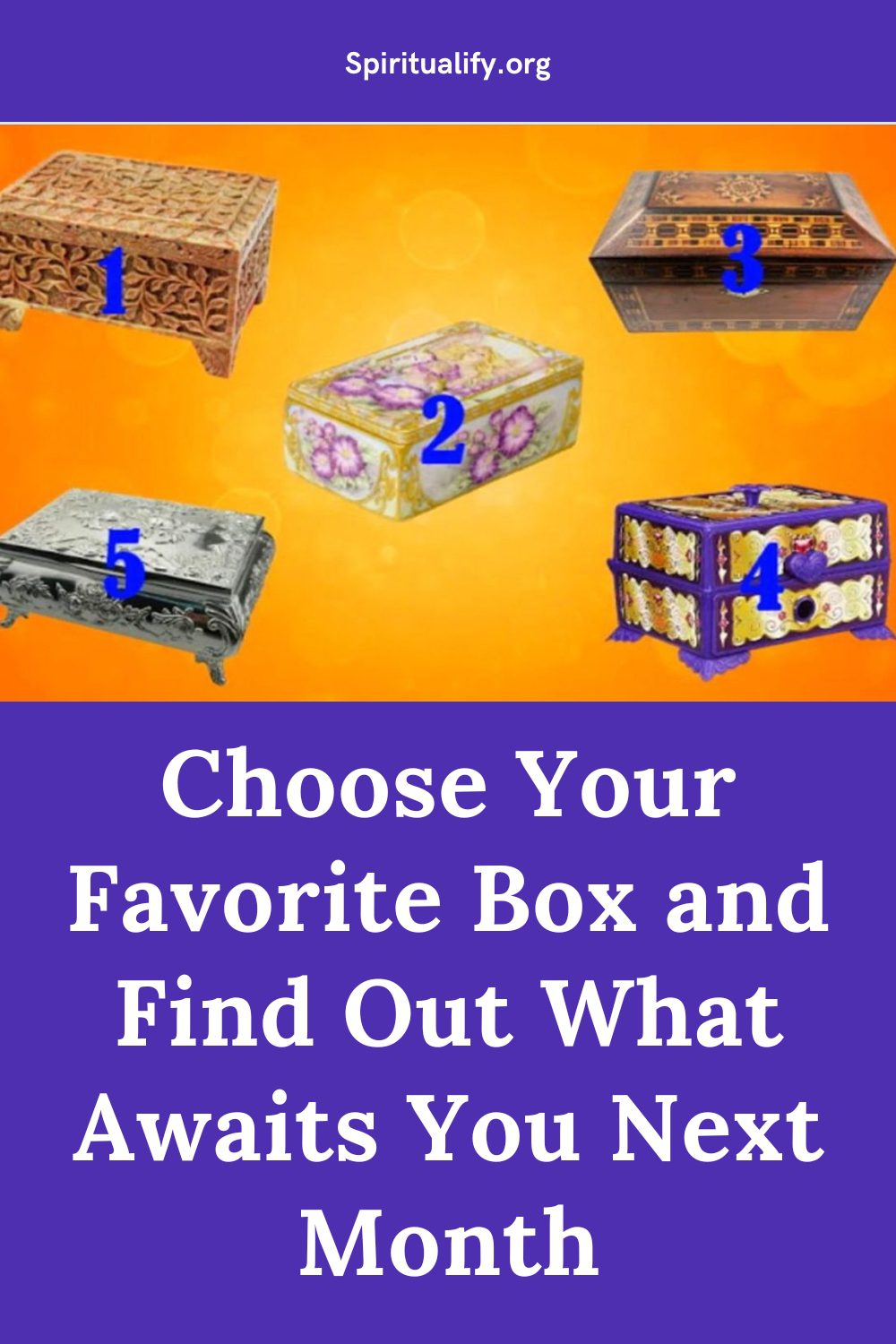 Choose Your Favorite Box and Find Out What Awaits You Next Month Pin