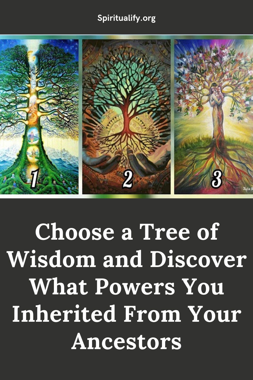 Choose a Tree of Wisdom and Discover What Powers You Inherited From Your Ancestors Pin