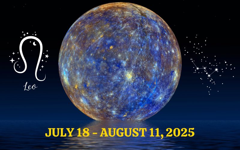 Mercury Retrograde in Leo: July 18 - August 11, 2025