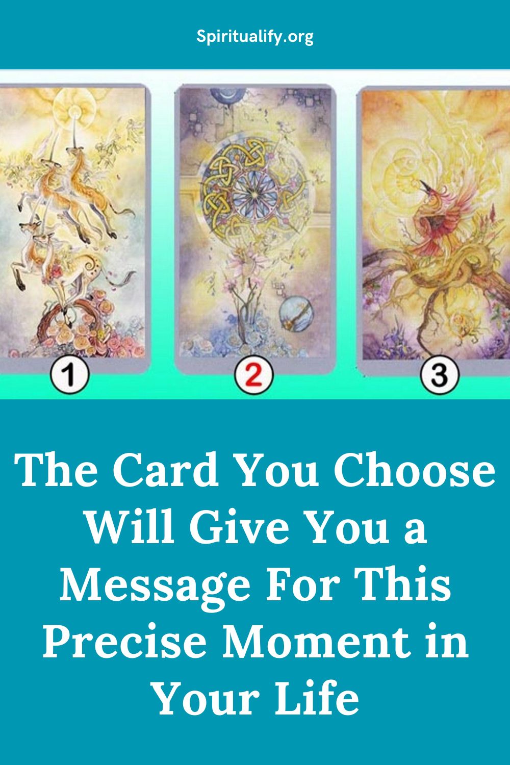 The Card You Choose Will Give You a Message For This Precise Moment in Your Life Pin