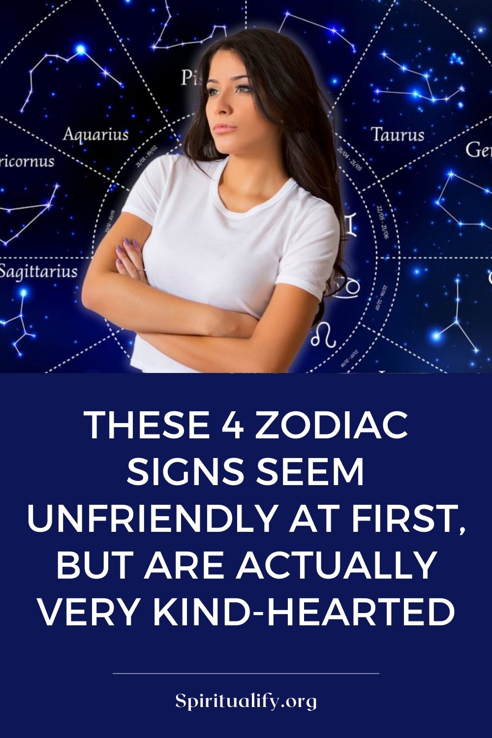 These 4 Zodiac Signs Seem Unfriendly At First, But Are Actually Very Kind-hearted Pin