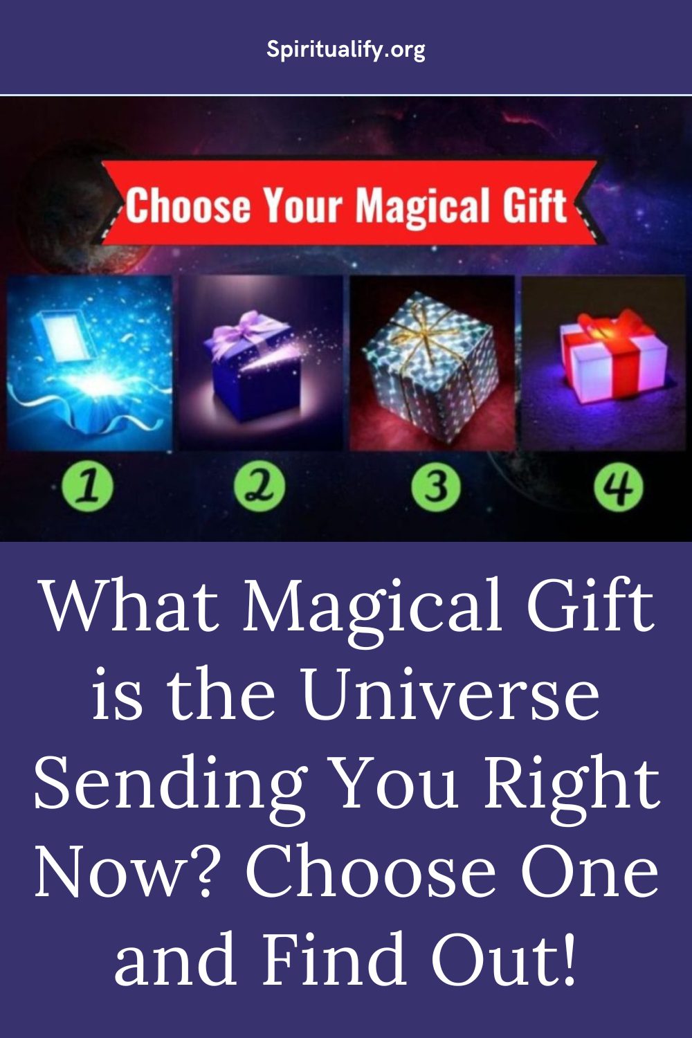 What Magical Gift is the Universe Sending You Right Now Choose One and Find Out! Pin