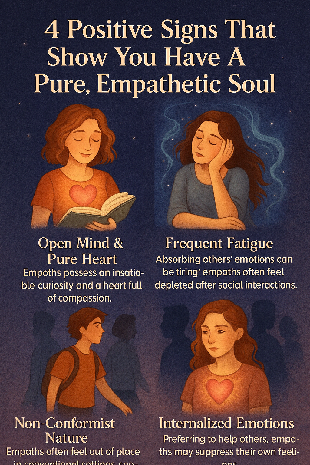8 Positive Signs That Show You Have A Pure, Empathetic Soul INFOG