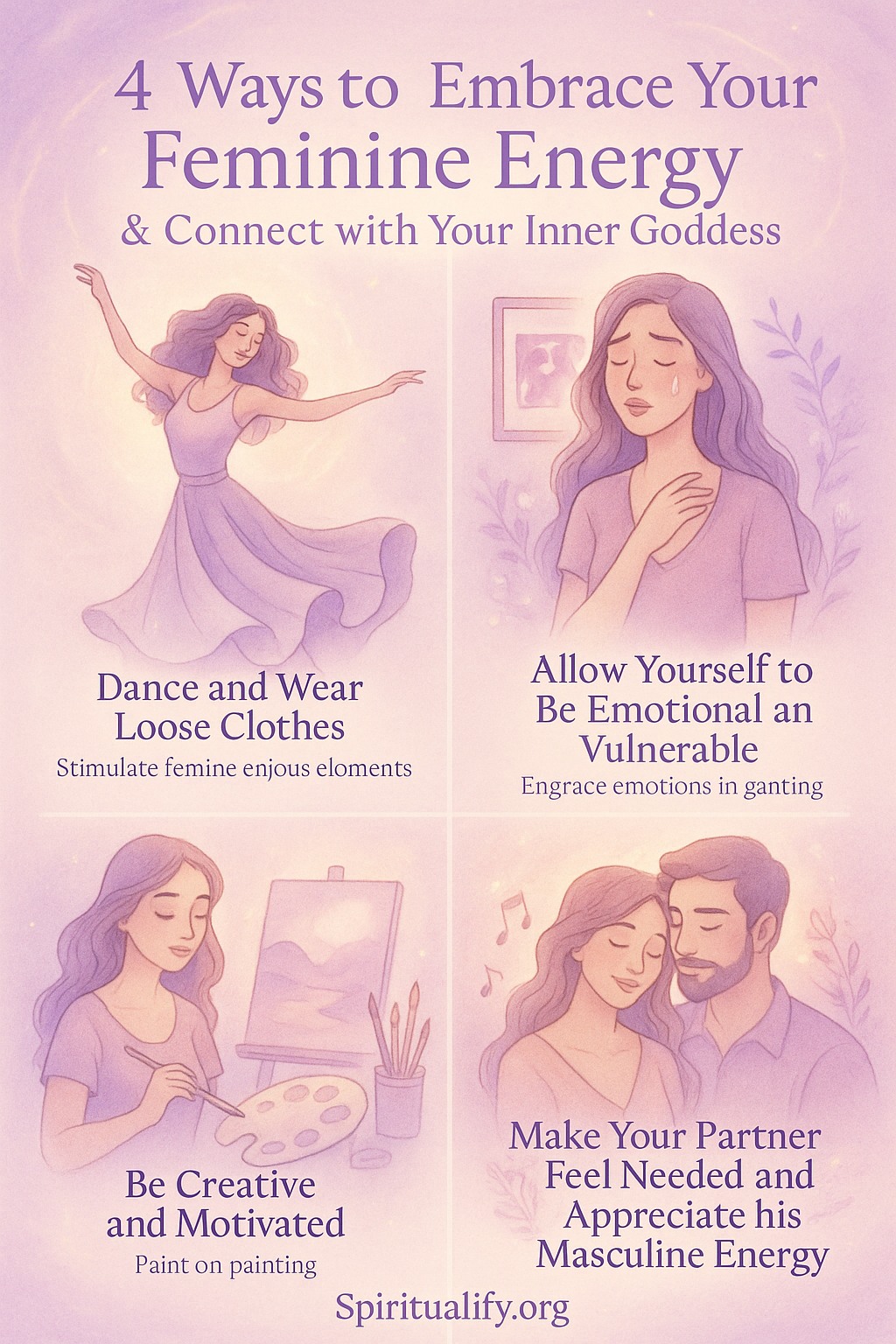 4 Ways to Embrace Your Feminine Energy & Connect with Your Inner Goddess INFOG