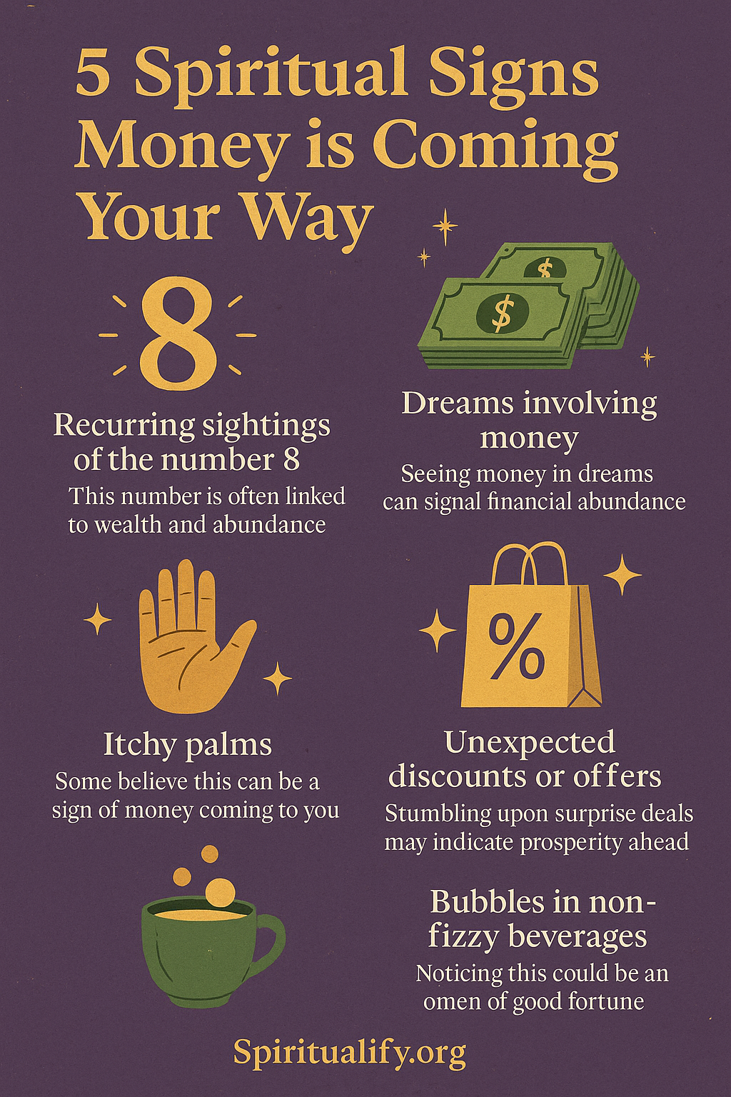 5 Spiritual Signs Money is Coming Your Way INFOG 2