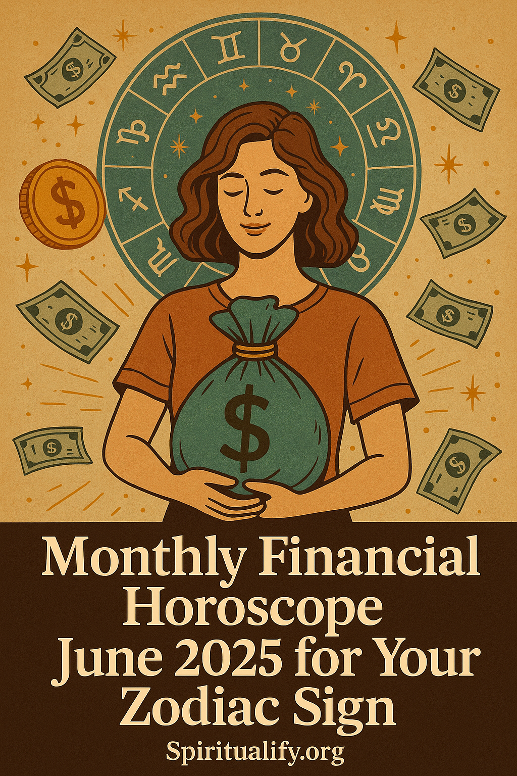 Monthly Financial Horoscope June 2025 for Your Zodiac Sign Pin