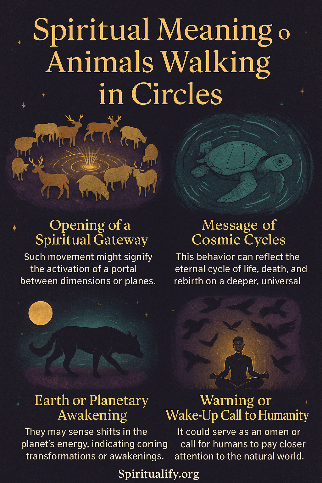 Spiritual Meaning of Animals Walking in Circles INFOG